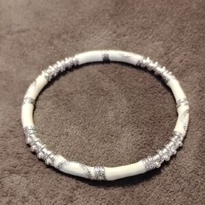 Enamel Bangle Bracelet